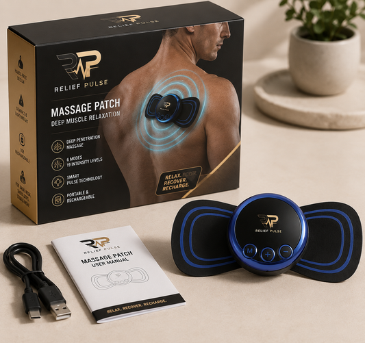 Relief Pulse™ Portable Muscle Massage Patch